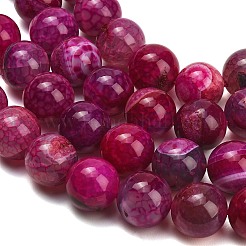 Chapelets de perles veines de dragon en agate naturelle&nbsp;GG-L001-L01-02C