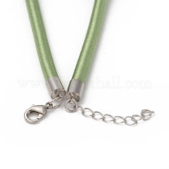 Шелковый шнур ожерелье делая&nbsp;NFS006