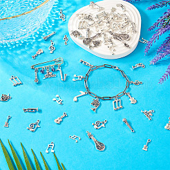 68 pièces 17 styles pendentifs en alliage de style tibétain&nbsp;FIND-TA0006-19