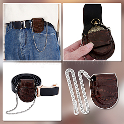 Чехол для часов из искусственной кожи&nbsp;AJEW-WH0455-58P