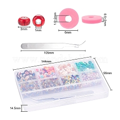 Kit zur Herstellung von Schmuck aus Perlen&nbsp;DIY-YW0004-48