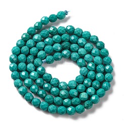 Fili di perline howlite naturale&nbsp;G-C025-02C-08