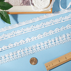 20 yard 4 styles de bordures en dentelle de polyester&nbsp;OCOR-GF0002-66