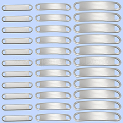 60 шт. 3 стиля 201 звеньев/соединителей из нержавеющей стали&nbsp;STAS-BBC0007-44