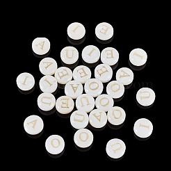 30pcs 5 styles de perles de coquillages d'eau douce naturels&nbsp;SHEL-TA0001-32