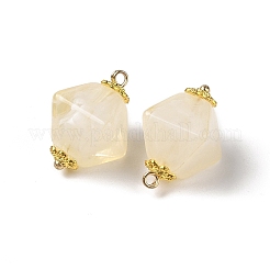 Двухцветные акриловые подвески&nbsp;MACR-C033-07G