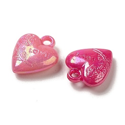 Кулон из непрозрачного акрила с покрытием&nbsp;OACR-E039-63