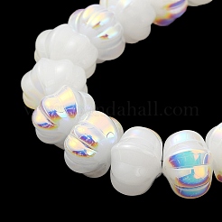 Perles en verre électrolytique de couleur AB&nbsp;GLAA-G106-02A-AB02
