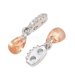 Shegrace Messing-Anhänger mit Mikropavé-Zirkonia&nbsp;XGRQ5K210-824P-C