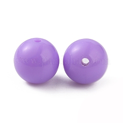 Непрозрачные акриловые бусины&nbsp;SACR-WH0001-32A