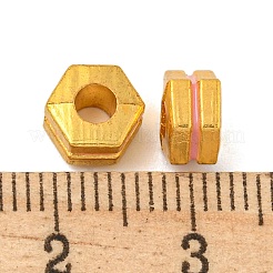 Perle di smalto in ottone&nbsp;KK-P277-44G