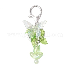 3 шт. акриловые кулоны-бабочки и тюльпаны&nbsp;KEYC-JKC01437