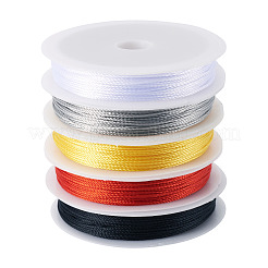 50 m 5 Farben 12-fädiges Polyestergarn&nbsp;NWIR-TA0001-40B