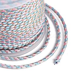Cordon tressé en polyester de 11 m avec âme en coton et fil métallique&nbsp;OCOR-Z006-01-11