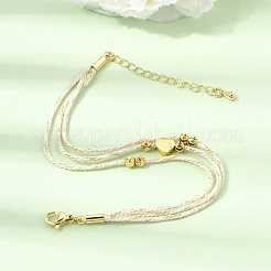 Braccialetti multistrato in poliestere&nbsp;FB-CBA983F-02G