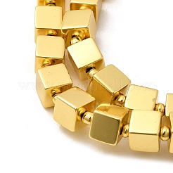 Стеклянные бусины с гальваническим покрытием &nbsp;EGLA-F166-03A