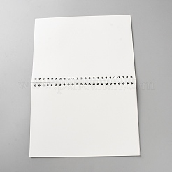 Cahier à spirales A5 à feuilles mobiles avec collection d'autocollants&nbsp;AJEW-WH20019-17B