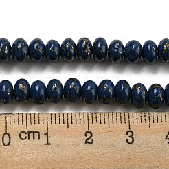 Tinti turchese sintetico fili di perline&nbsp;G-B070-C02-01