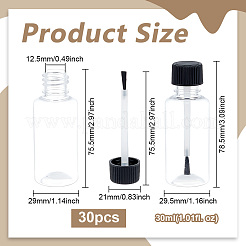 Mini-Nachfüllflasche aus Haustierplastik&nbsp;MRMJ-WH0112-04