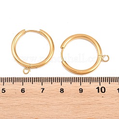 Ohrringverschlüsse aus Edelstahl 316&nbsp;EJEW-B158-01F-G