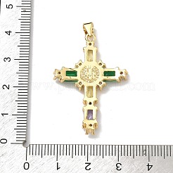 Religion laiton micro pave cubique zircone pendentifs&nbsp;KK-Z153-13G