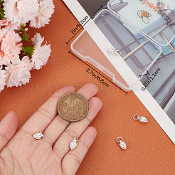 5 шт. 925 подвески из стерлингового серебра&nbsp;STER-BBC0002-23