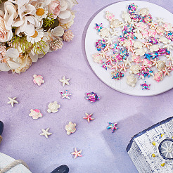 120шт 6 стиля синтетические бирюзовые бусины&nbsp;TURQ-HY0001-12C