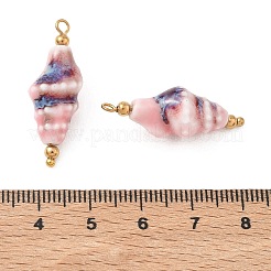 Pendentifs en porcelaine fait à la main&nbsp;STAS-Q119-29G-03