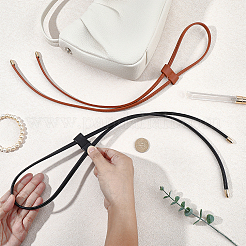 2 Stück 2 Farben PU-Leder Kordelzug für Bucket Bag&nbsp;DIY-CL0001-47