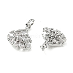 Shegrace Messing-Anhänger mit Mikropavé-Fassung aus Zirkonia&nbsp;XGRQ3D747-517P