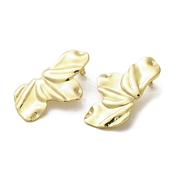 Серьги-гвоздики из нержавеющей стали 304 с ионным покрытием (IP)&nbsp;LS-EJEW-C082-04C-G