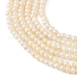Нити из натурального культивированного пресноводного жемчуга&nbsp;PEAR-L034-14A