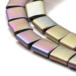 Fili di perline di ematite sintetica non magnetica satinata elettrolitica&nbsp;G-G089-B01-17