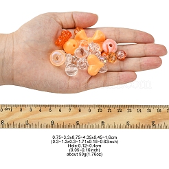 Perle acriliche opache e trasparenti&nbsp;MACR-YW0002-01B