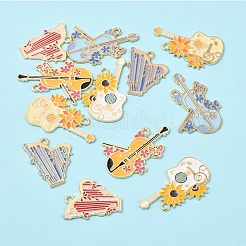 12шт 6 стиля подвески из сплава с эмалью&nbsp;ENAM-FS0002-58