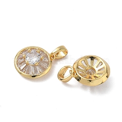 Латунные микро проложить кубического циркония подвески&nbsp;KK-C140-03G