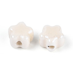 Handgefertigte Porzellanperle&nbsp;PORC-N011-04B-01
