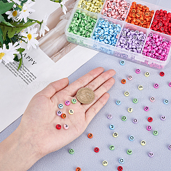 1600шт 8 цвета непрозрачные акриловые бусины&nbsp;MACR-PH0001-18