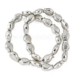 Стеклянные бусины с гальваническим покрытием &nbsp;EGLA-V001-01