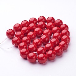 Естественно Mashan нефрита круглые бусины нити&nbsp;X-G-D263-12mm-XS31