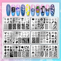 DIY-Nagelkunst-Vorlagen aus Edelstahl&nbsp;MRMJ-PH0003-03