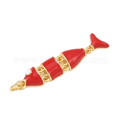 Латунь эмаль подвески&nbsp;KK-P339-24G-04