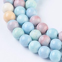 Натуральный драгоценный камень имитация радужных нитей алашанского агата&nbsp;G-O183-05C-1