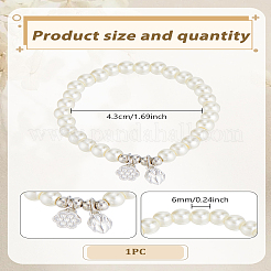 1шт. браслеты с подвесками из сплава лотоса&nbsp;BJEW-LP0015-24