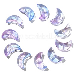 100 pezzo di perle di vetro trasparente elettrolitico&nbsp;EGLA-CJ0001-17
