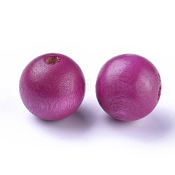 Des perles en bois naturel&nbsp;TB25MMY-4