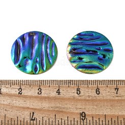 Подвески из текстурной латуни&nbsp;KK-D355-08RC