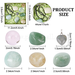 Подарочный набор из камня энергии рейки&nbsp;DIY-OC0010-56