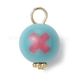 Подвески из сплава и акрила&nbsp;PALLOY-JF03884-02