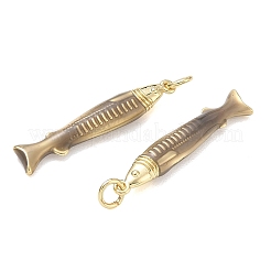 Pendentifs de placage en laiton&nbsp;KK-CBAB1AF-16B-G
